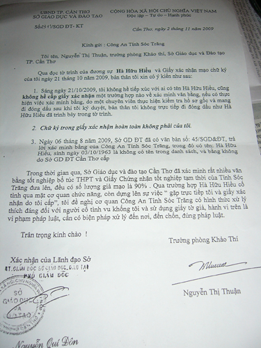 Loạn cán bộ xài bằng giả