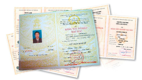 Trò lừa bán bằng đại học