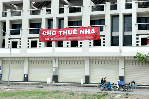 Nhà cho thuê đua nhau giảm giá