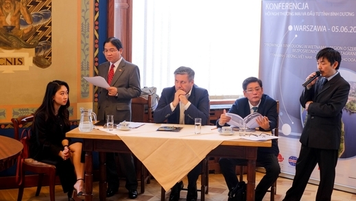 Đoàn doanh nghiệp Bình Dương tìm kiếm cơ hội hợp tác với các doanh nghiệp Ba Lan