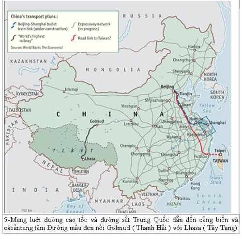 Những tuyến đường đi trên các tầng trời