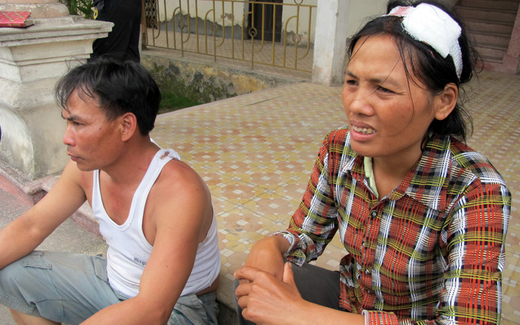 Côn đồ hành hung dân Tiên Lãng