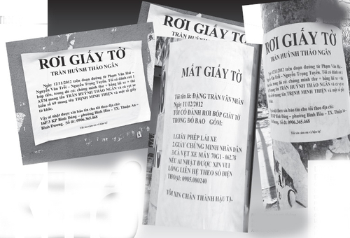 Khổ vì mất giấy tờ