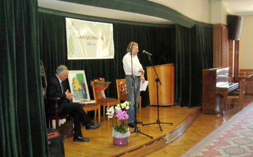 HỘI NHÀ VĂN BA LAN TỔ CHỨC KỶ NIỆM 70 NĂM NGÀY SINH CỦA NHÀ THƠ LÂM QUANG MỸ.
