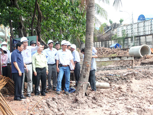 Chồng chéo dự án chống ngập