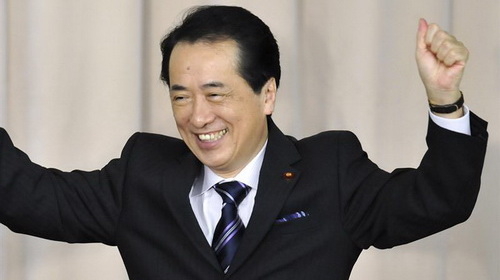 Thủ tướng Nhật Naoto Kan tiếp tục lãnh đạo đảng Dân Chủ
