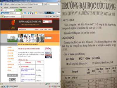 Loạn xét tuyển nguyện vọng 2