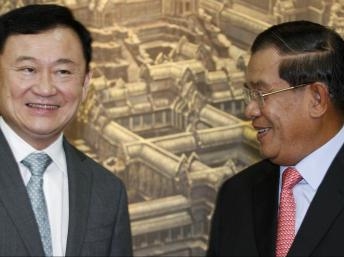 Cựu Thủ tướng Thái Thaksin thăm Cam Bốt