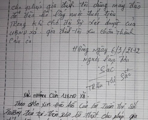 Bị chính quyền “điều quân” cưỡng chế mất… hòn đá, dân phát đơn kiện