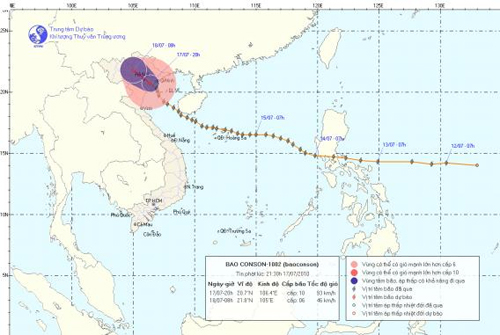 Mắt bão trải rộng, ít nhất 3 người mất tích