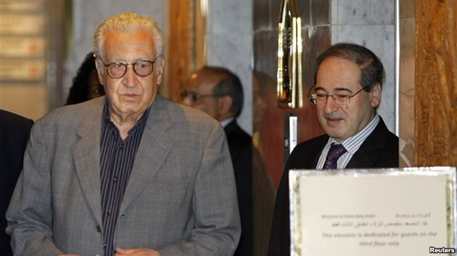 Ðặc sứ hòa bình quốc tế Brahimi đến Syria