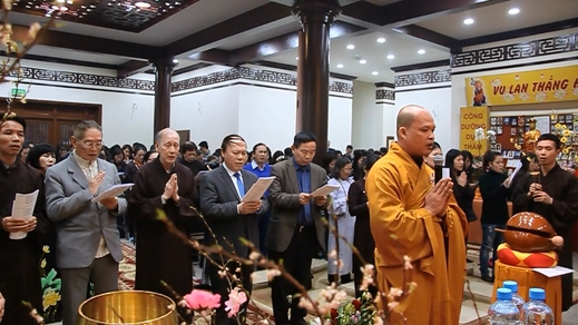 Đại Lễ Thượng Nguyên Bính Thân 2016 tại chùa Nhân Hòa, Warszawa, Ba Lan.