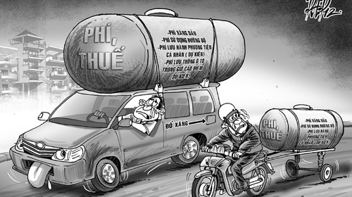 Phí sử dụng đường bộ: nên hoãn thu