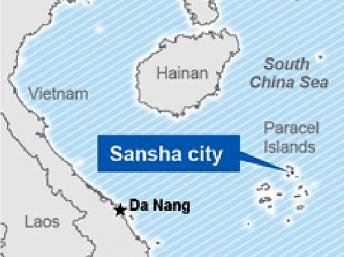 Trung Quốc chính thức phát hành bản đồ đầu tiên của "Thành phố Tam Sa" ngoài Biển Đông