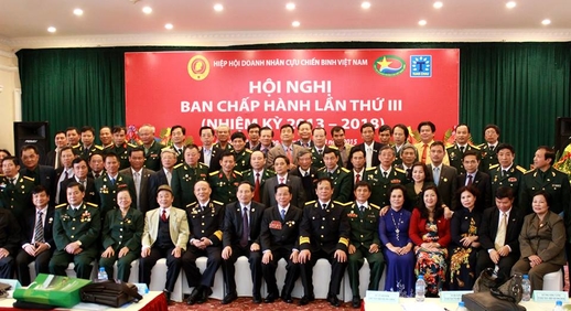 Hội nghị BCH Hiệp hội doanh nhân CCB Việt Nam lần thứ ba.