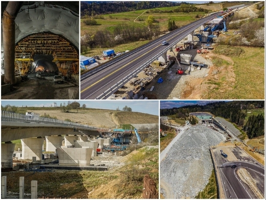 Xây dựng tuyến đường zakopianka (tên gọi dân dã của tuyến đường dẫn đến TP núi Zakopane – ND). Phải chờ bao lâu nữa mới được lướt vi vu trên cao tốc phố núi này? [CHÙM ẢNH]