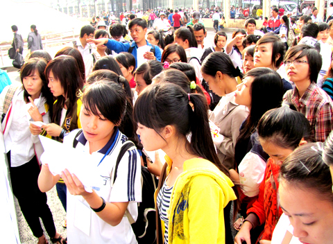 Hơn 570.000 thí sinh dự thi đại học đợt 2