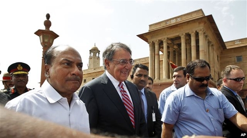 Ông Panetta kêu gọi hợp tác an ninh chặt chẽ với Ấn Ðộ