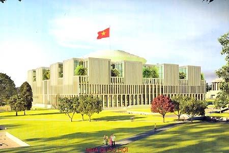 Nhà Quốc hội sẽ cao 7 tầng