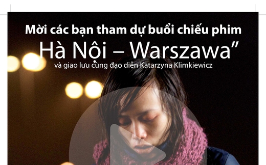THÔNG BÁO 
Chiếu phim "Hà nội-Warszawa"của đạo diễn Katarzyna Klimkiewicz.