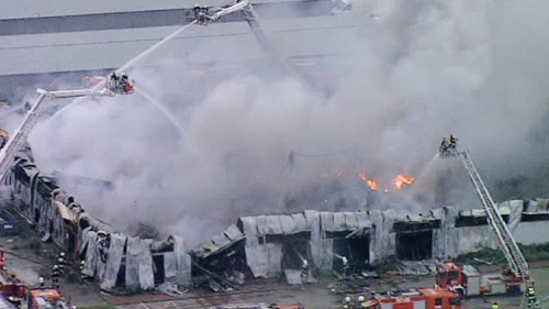 Cháy tại Trung Tâm Thương Mại ASG