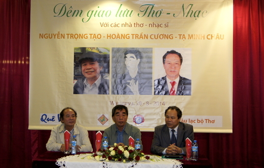 Giao lưu thơ nhạc Warszawa 2014.