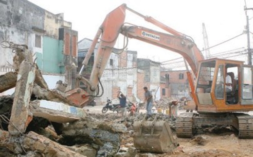 Mắc kẹt với trung tâm phát triển quỹ đất