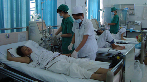 Tận thu người bệnh nặng