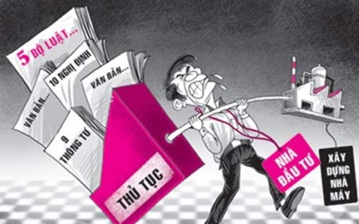 Thủ tục đầu tư như “ma trận”