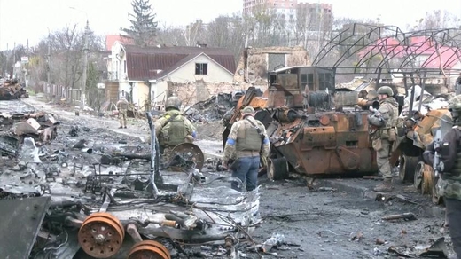 Bằng chứng tội ác chiến tranh của quân Nga sau khi rút khỏi khu vực xung quanh Kiev