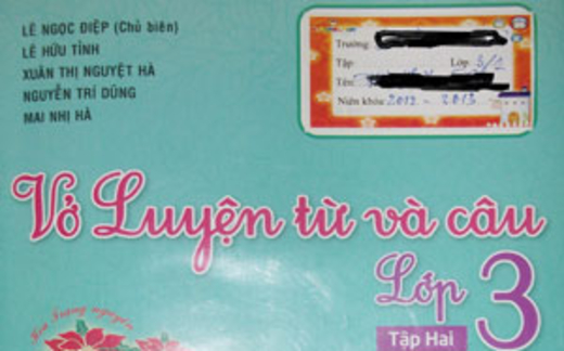 Vở lớp 3 sai kiến thức lịch sử: NXB Hà Nội nhận lỗi và thu hồi