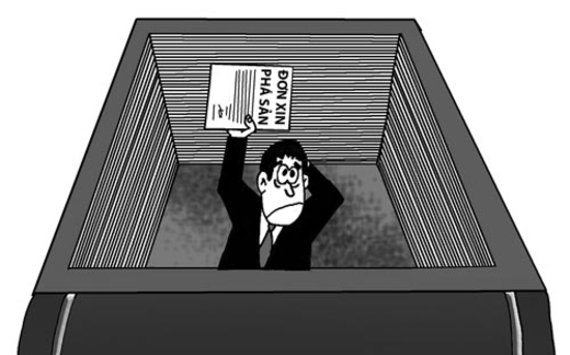 Vật vờ chờ phá sản