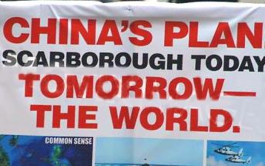 Scarborough: Trung Quốc cắm thêm hàng chục cột bê tông