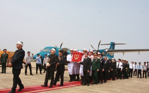 Đại tướng đã yên giấc ngàn thu