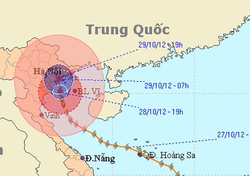 3 người chết, tháp truyền hình đổ sập vì bão Sơn Tinh