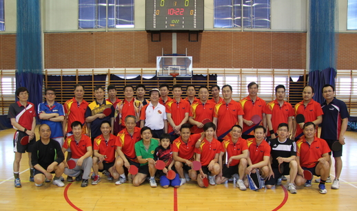 CLB bóng bàn Warszawa chuẩn bị cho giải bóng bàn Thân thiện Warszawa 2015.