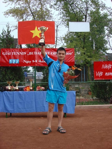 TENNIS - Nguyễn Minh Hoàng vô địch giải “Budapest Open”