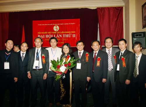 Đại hội lần thứ hai của Hội người Việt Nam tại LB Nga ngày 1/11