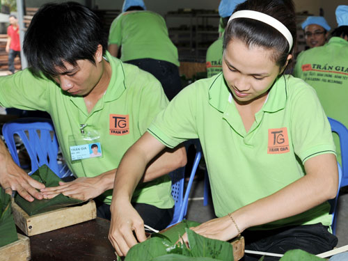 Xuất khẩu hương vị tết