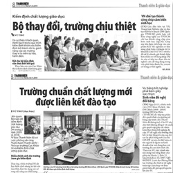 Kiểm định chất lượng giáo dục: Để cho các tổ chức ngoài Bộ làm