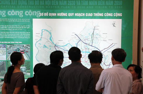 Người Hà Nội háo hức xem quy hoạch thủ đô