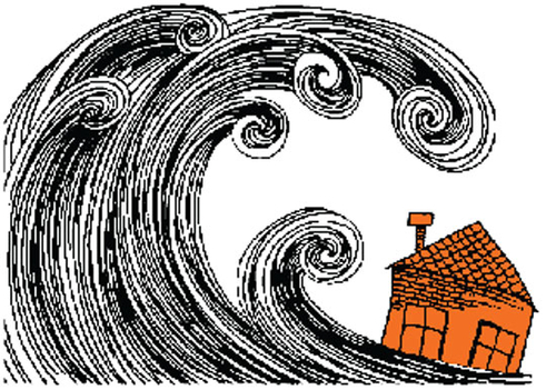 "Sóng thần" và tiền khôn
