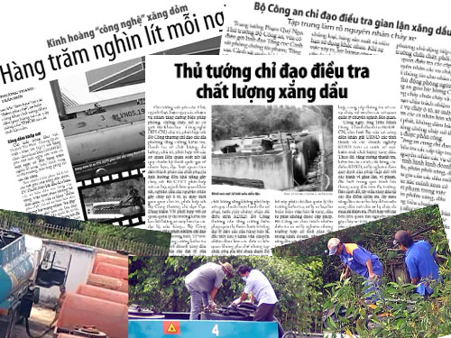 Vụ rút ruột, pha chế xăng dầu: Không để “chìm xuồng”!