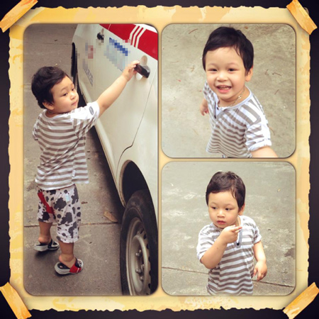 Khóc cười chuyện khoe con trên facebook