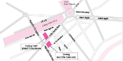 Đổi trường học lấy trung tâm thương mại