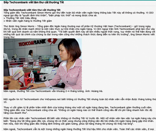 Thấp thỏm tiền tết