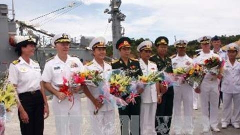3 tàu hải quân Mỹ đến Đà Nẵng