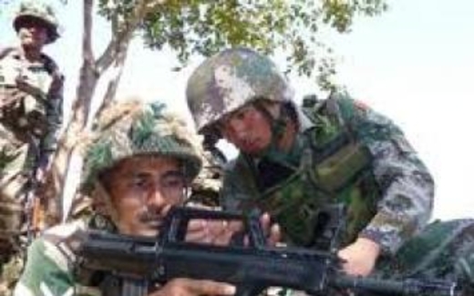 Ấn Độ - Trung Quốc tập trận chống khủng bố