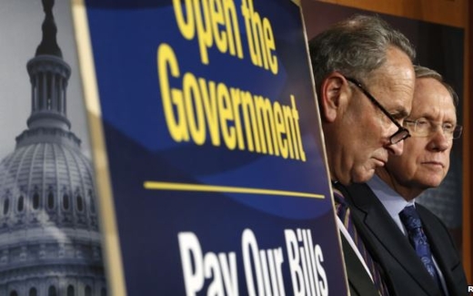 Mỹ: Thượng viện họp giữa lúc ngân sách bế tắc