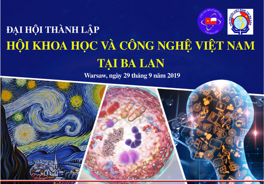 Thông báo mời dự Đại hội thành lập Hội Khoa Học và Công Nghệ (HKHCN) Việt Nam tại Ba Lan.